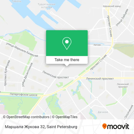 Маршала Жукова 32 map