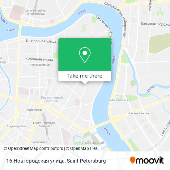 16 Новгородская улица map