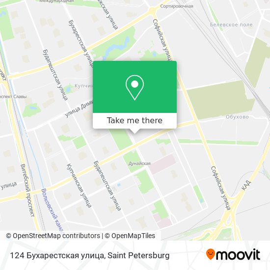 124 Бухарестская улица map
