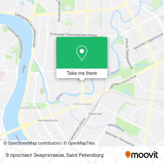 8 проспект Энергетиков map