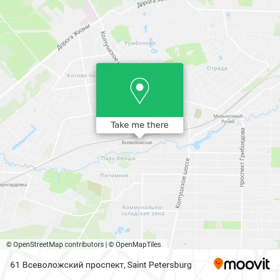 61 Всеволожский проспект map