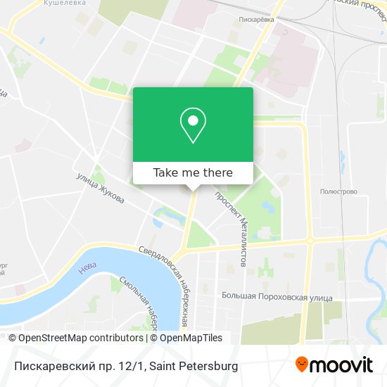 Пискаревский пр. 12/1 map
