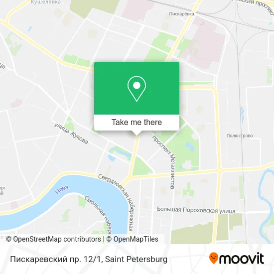 Пискаревский пр. 12/1 map