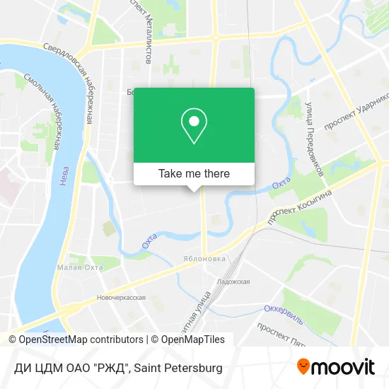 ДИ ЦДМ ОАО "РЖД" map