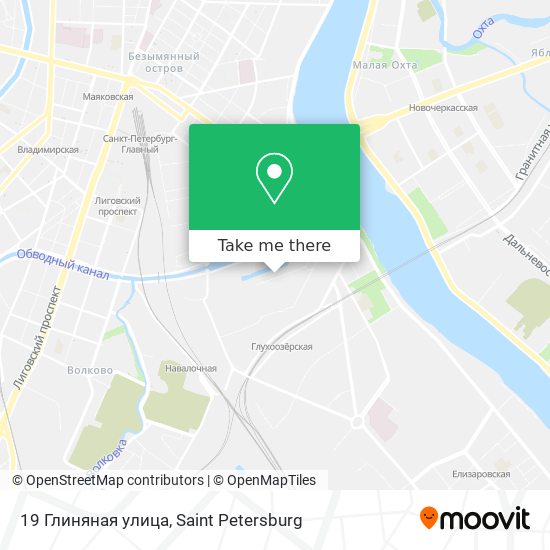 19 Глиняная улица map