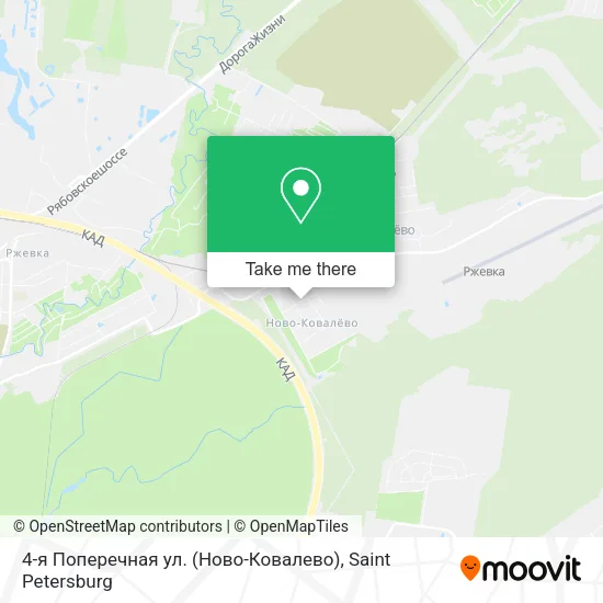 4-я Поперечная ул. (Ново-Ковалево) map