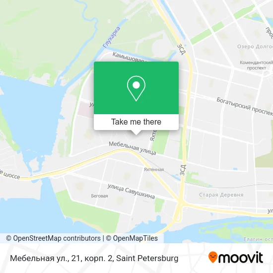 Мебельная ул., 21, корп. 2 map