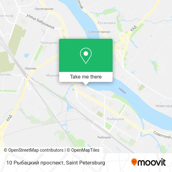10 Рыбацкий проспект map