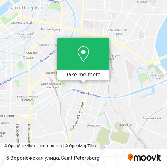 5 Воронежская улица map