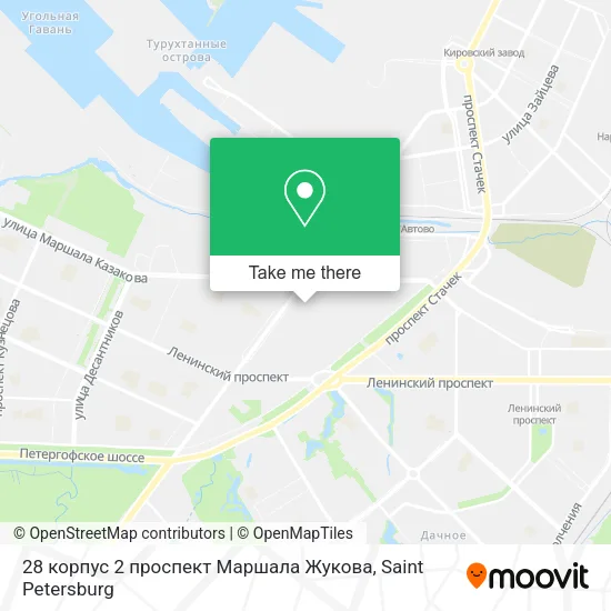 28 корпус 2 проспект Маршала Жукова map