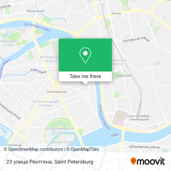 23 улица Рентгена map