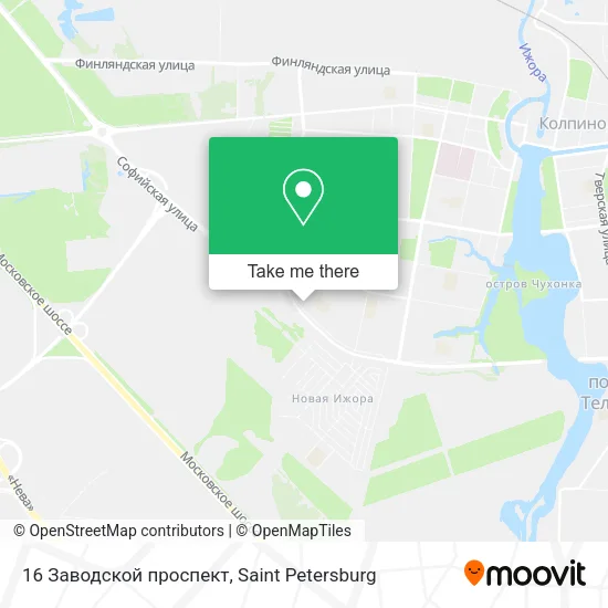 16 Заводской проспект map