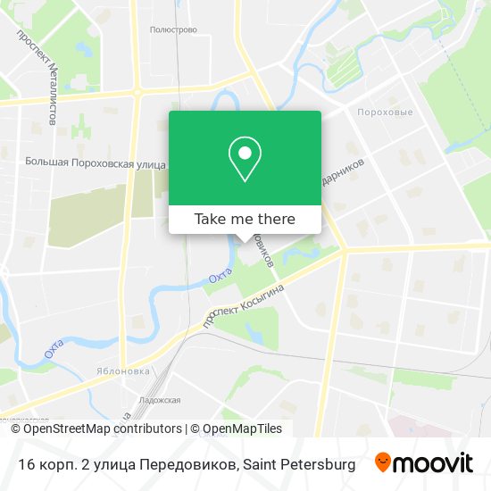 16 корп. 2 улица Передовиков map