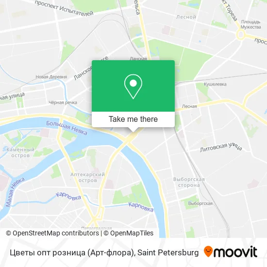 Цветы опт розница (Арт-флора) map