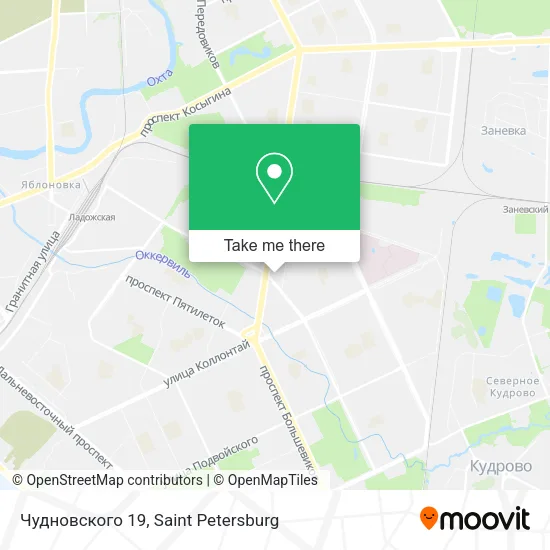 Чудновского 19 map