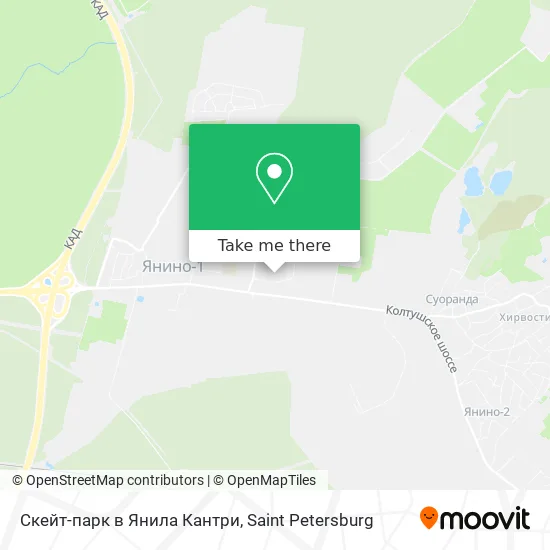 Скейт-парк в Янила Кантри map