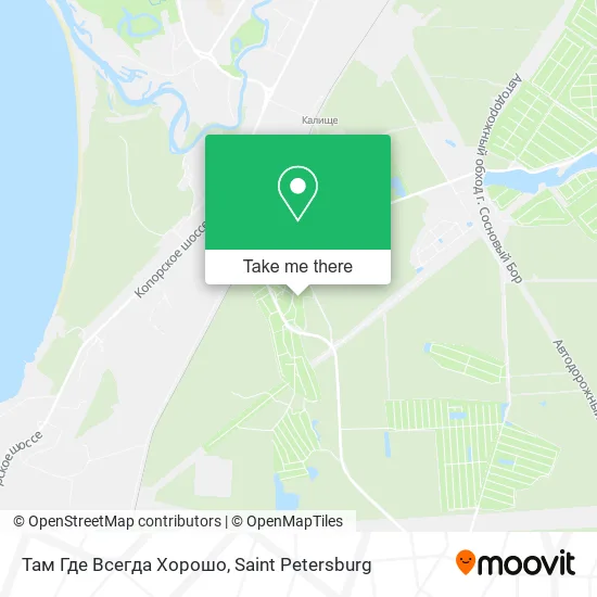 Там Где Всегда Хорошо map