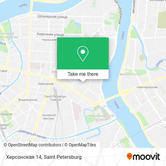 Херсонская 14 map