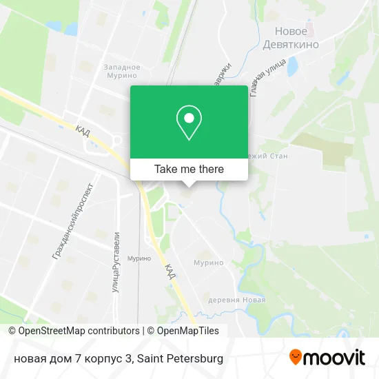 новая дом 7 корпус 3 map