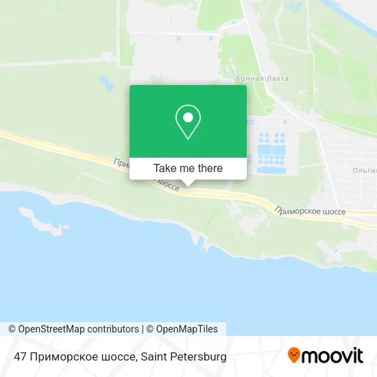 47 Приморское шоссе map