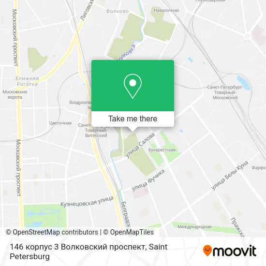 146 корпус 3 Волковский проспект map