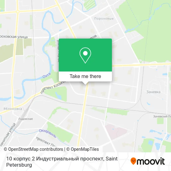 10 корпус 2 Индустриальный проспект map