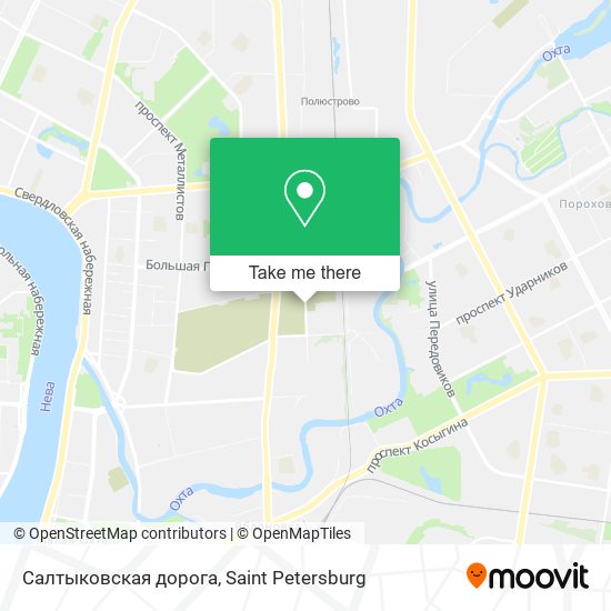 Салтыковская дорога map
