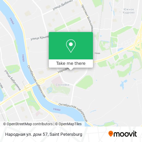 Народная ул. дом 57 map