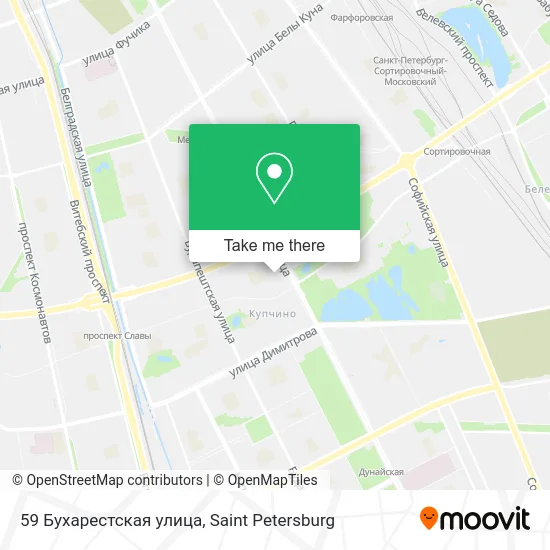 59 Бухарестская улица map
