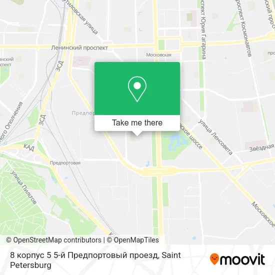 8 корпус 5 5-й Предпортовый проезд map