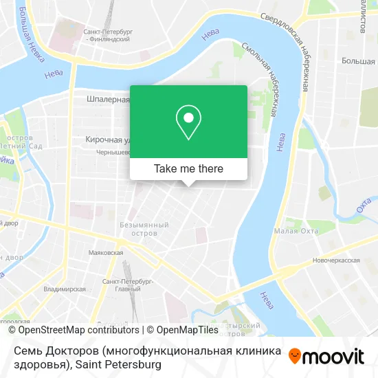 Семь Докторов (многофункциональная клиника здоровья) map
