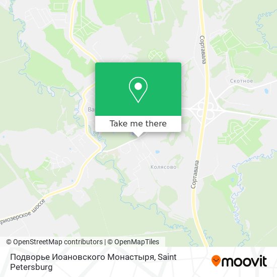 Подворье Иоановского Монастыря map