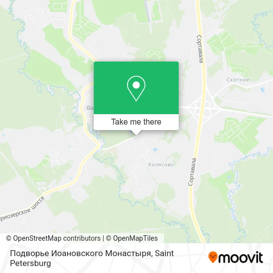Подворье Иоановского Монастыря map