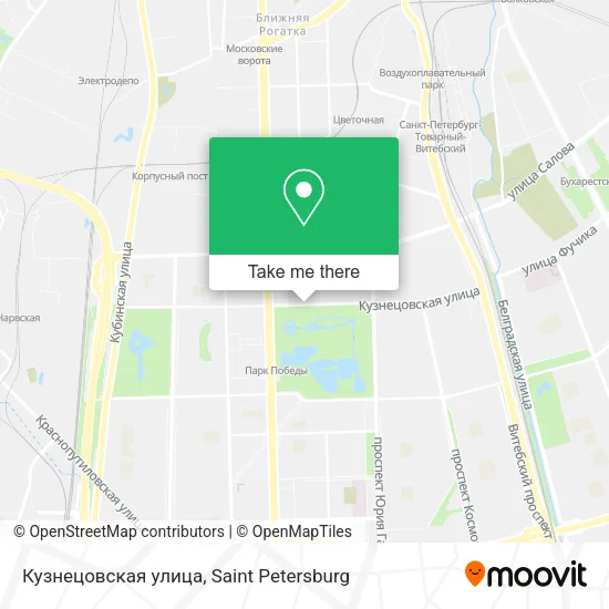 Кузнецовская улица map