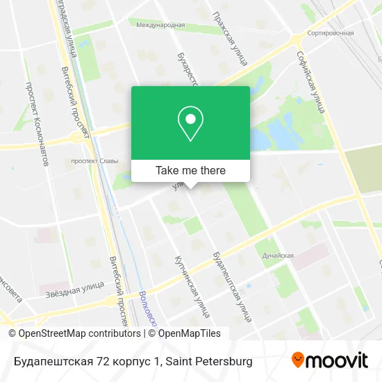 Будапештская 72 корпус 1 map