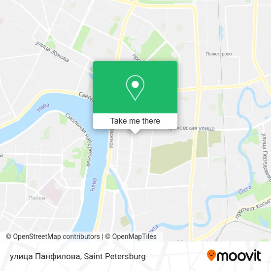 улица Панфилова map