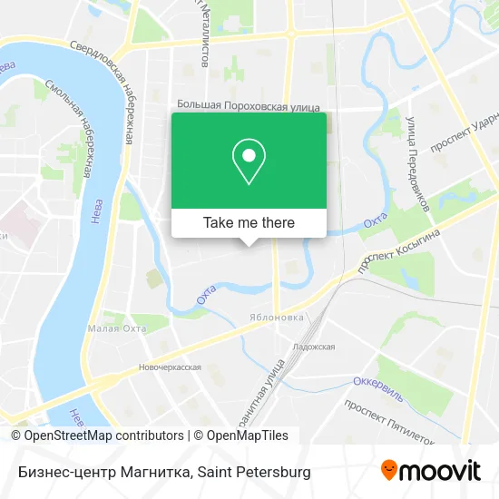 Бизнес-центр Магнитка map