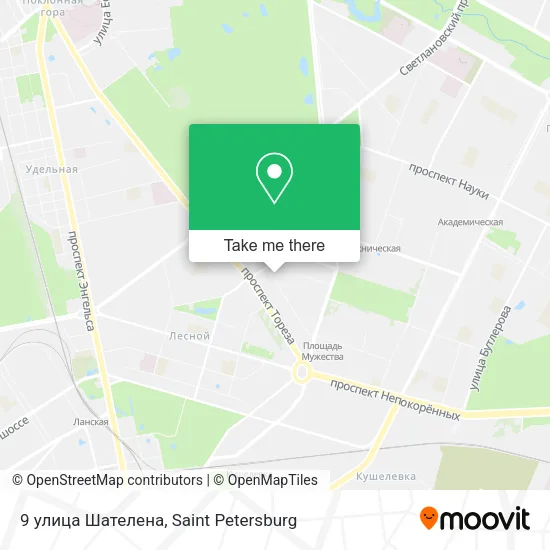 9 улица Шателена map