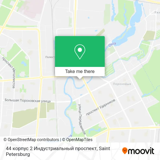 44 корпус 2 Индустриальный проспект map