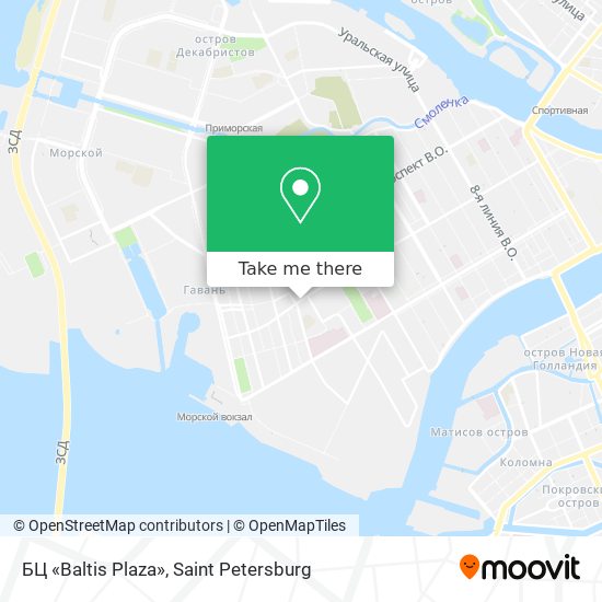БЦ «Baltis Plaza» map