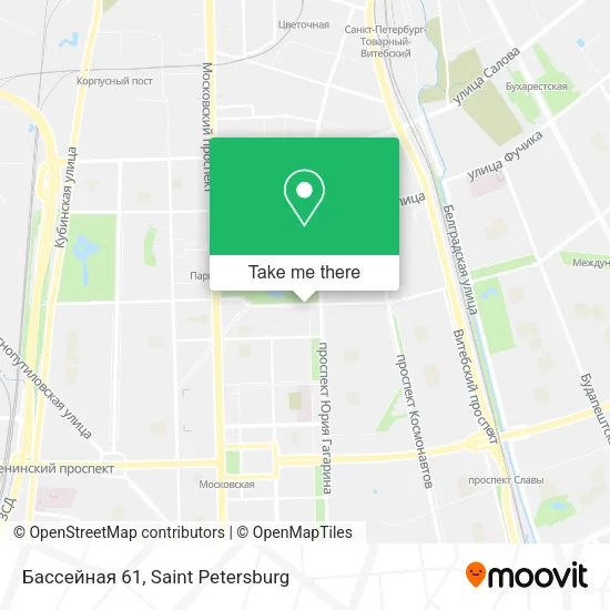 Бассейная 61 map