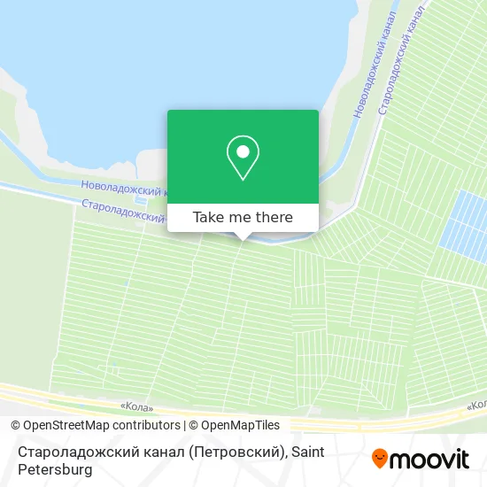 Староладожский канал (Петровский) map