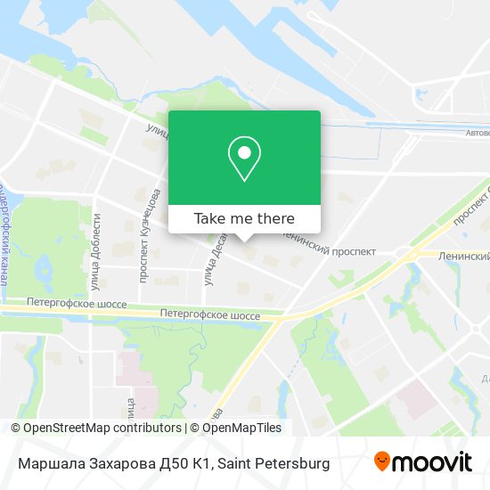 Маршала Захарова Д50 К1 map