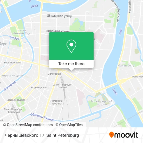чернышевского 17 map