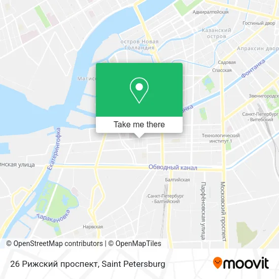 26 Рижский проспект map