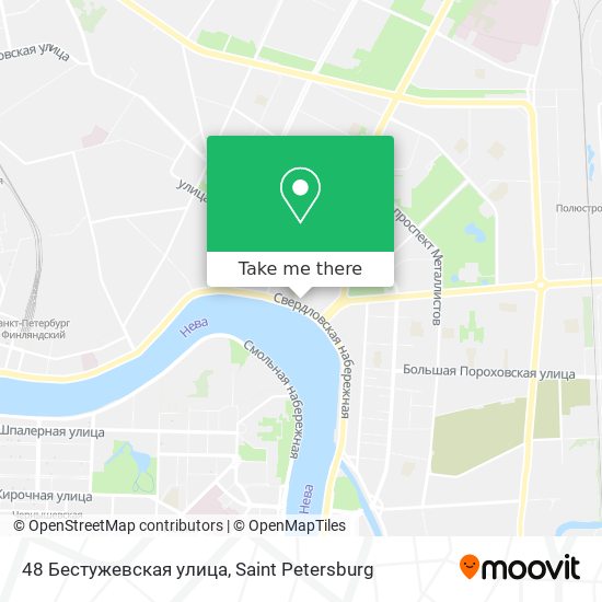 48 Бестужевская улица map