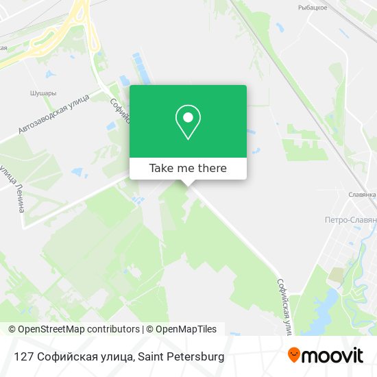127 Софийская улица map