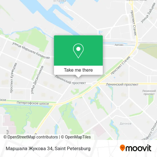 Маршала Жукова 34 map