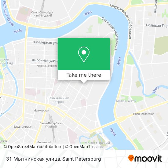 31 Мытнинская улица map