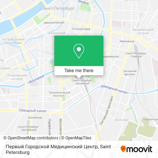 Первый Городской Медицинский Центр map